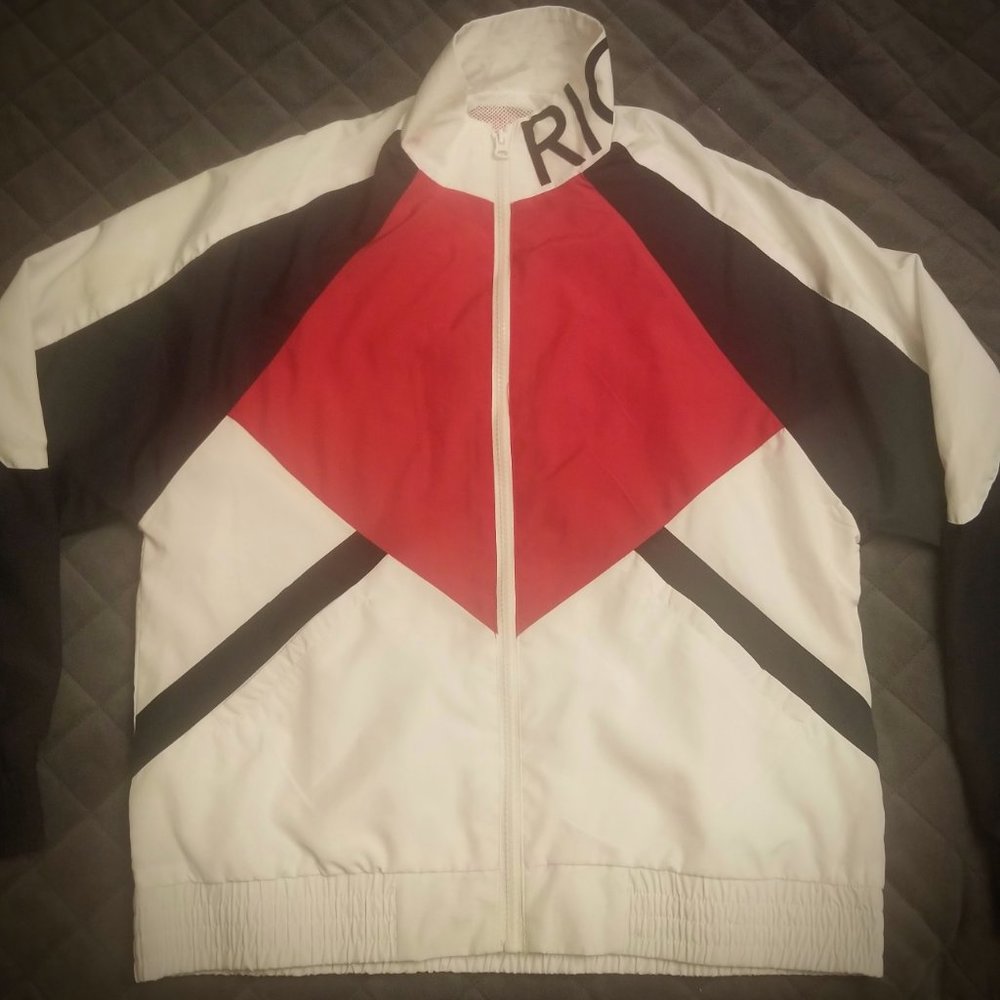 Beach Riot Small Lightweight Jacket Red, White , … - image 2